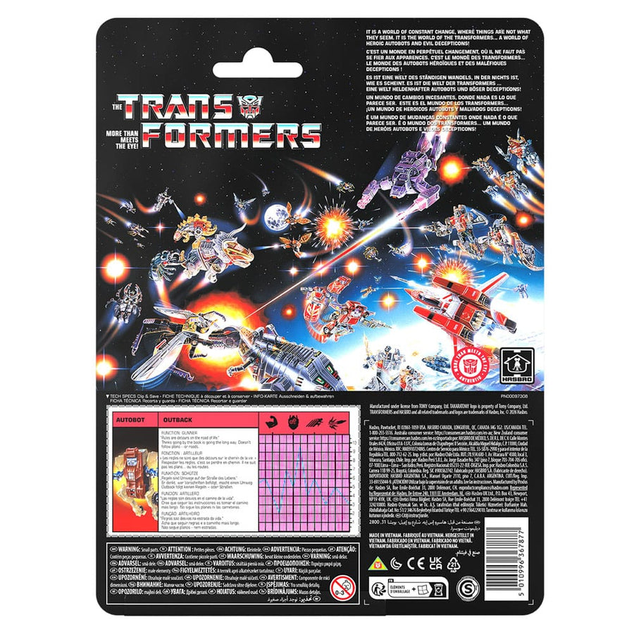 The Transformers Retro G1 Action Figure Autobot Outback 13 cm