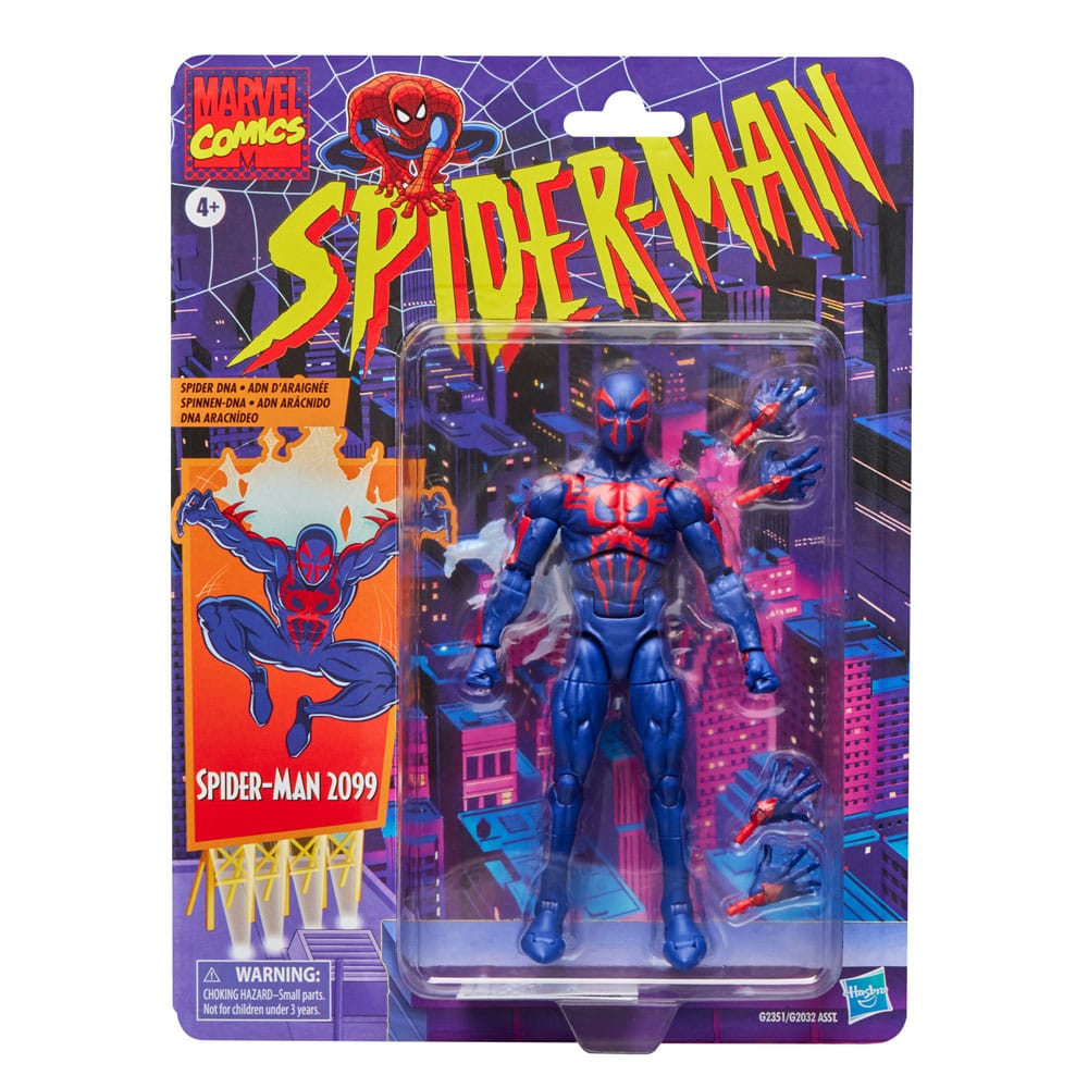 Spider-Man Marvel Legends Retro Action Figure Spider-Man 2099 15 cm