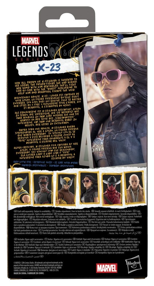 Deadpool & Wolverine Marvel Legends Action Figure X.23 15 cms