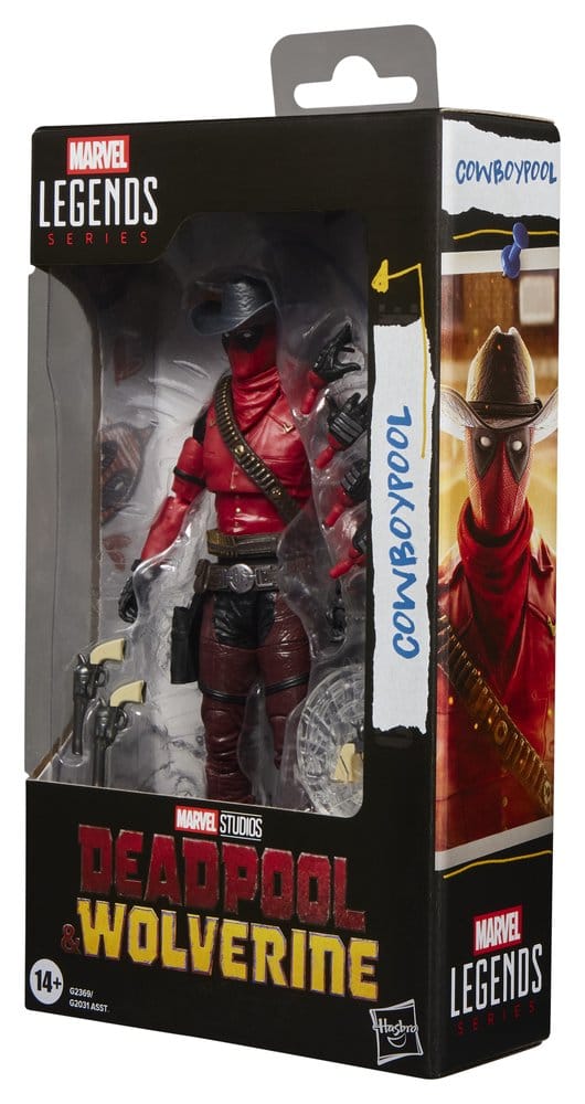 Deadpool & Wolverine Marvel Legends Action Figure Cowboypool 15 cm