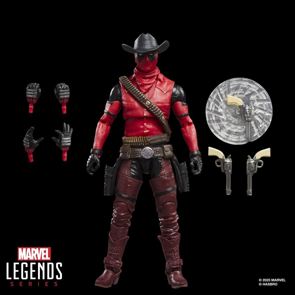 Deadpool & Wolverine Marvel Legends Action Figure Cowboypool 15 cm