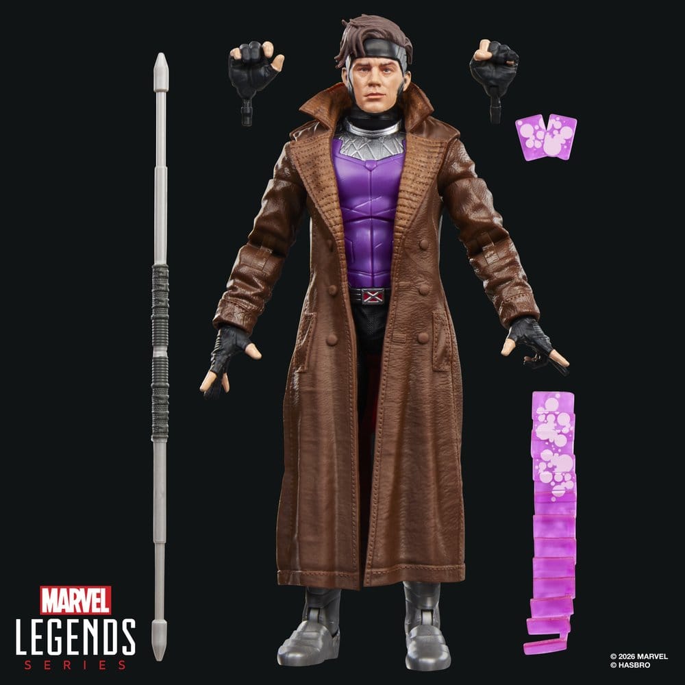 Avengers: Doomsday Marvel Legends Action Figure Gambit 15 cm