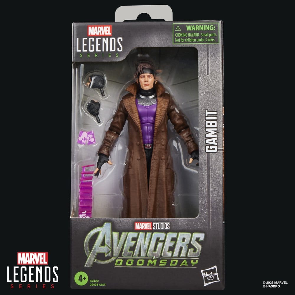 Avengers: Doomsday Marvel Legends Action Figure Gambit 15 cm
