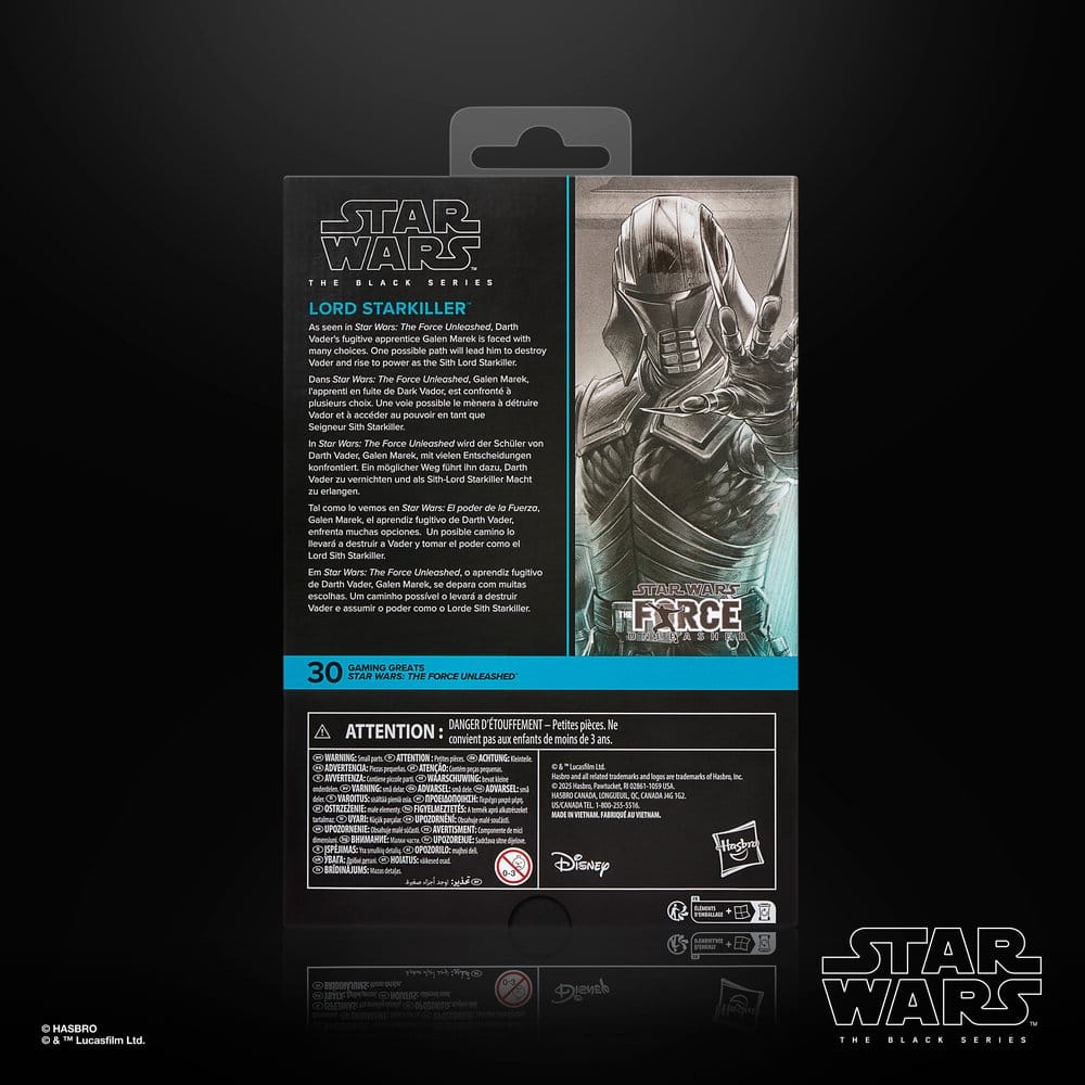 Star Wars Black Series Action Figure Lord Starkiller 15 cm