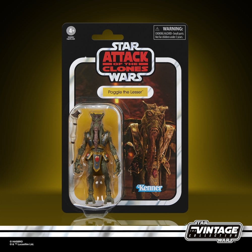 Star Wars Episode II Vintage Collection Action Figure Poggle the Lesser 10 cm