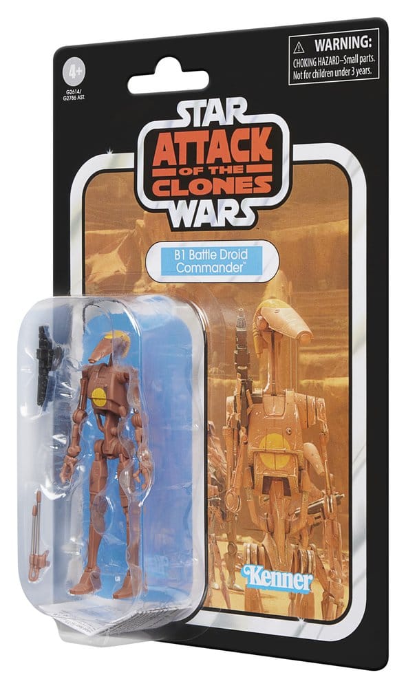 Star Wars Episode II Vintage Collection Action Figure B1 Battle Droid Commander 10 cm