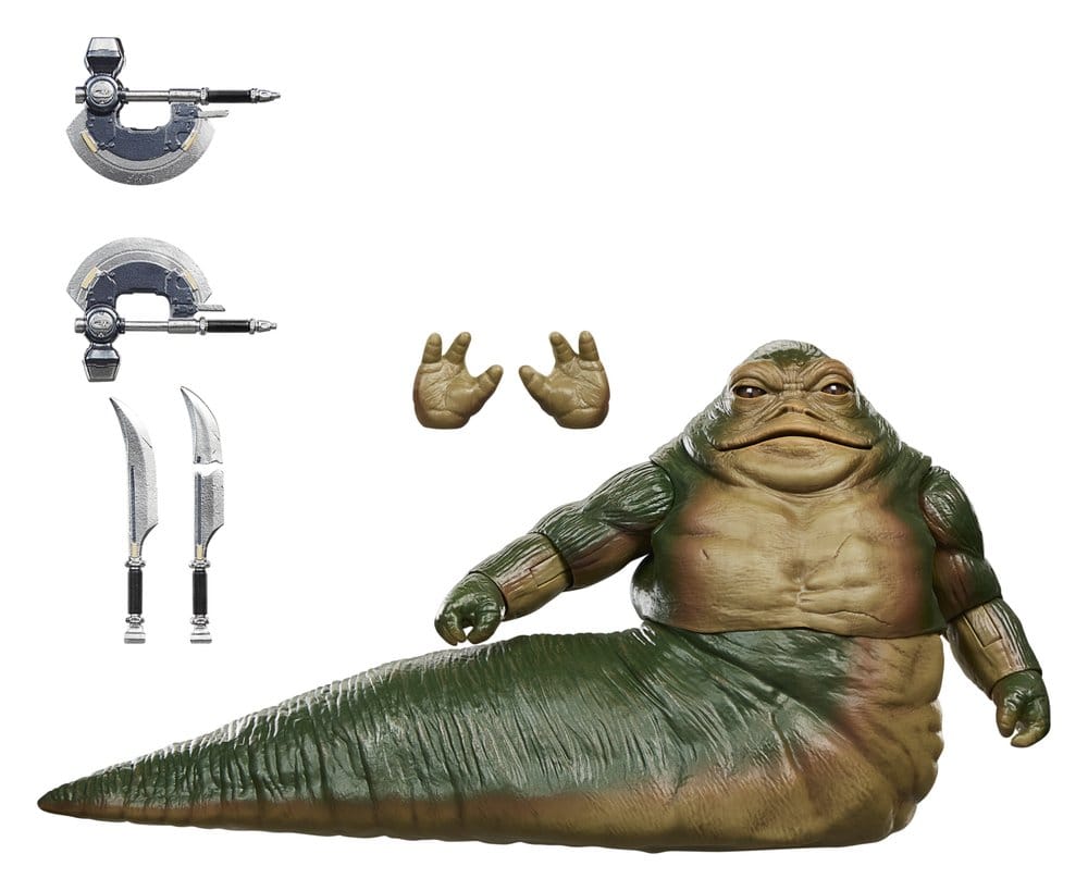 Star Wars: The Mandalorian and Grogu Black Series Action Figure Rotta the Hutt 17 cm