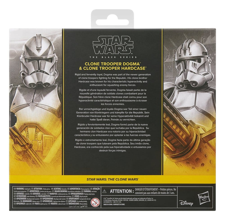 Star Wars: The Clone Wars Black Series Action Figure 2-Pack Clone Troopers Dogma & Hardcase 15 cm