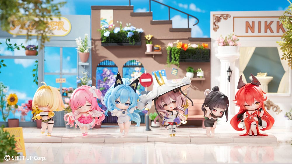 Goddess of Victory: Nikke SAC Series Mini Figures 6-Pack Chibi Vol. 2 10 cm