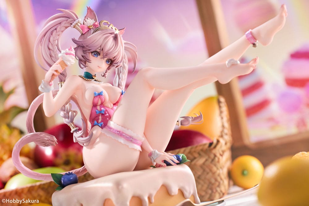 Original Character PVC Statue 1/6 Sweet Cat Illustration by Tuzhate Deluxe Edition 20 cm