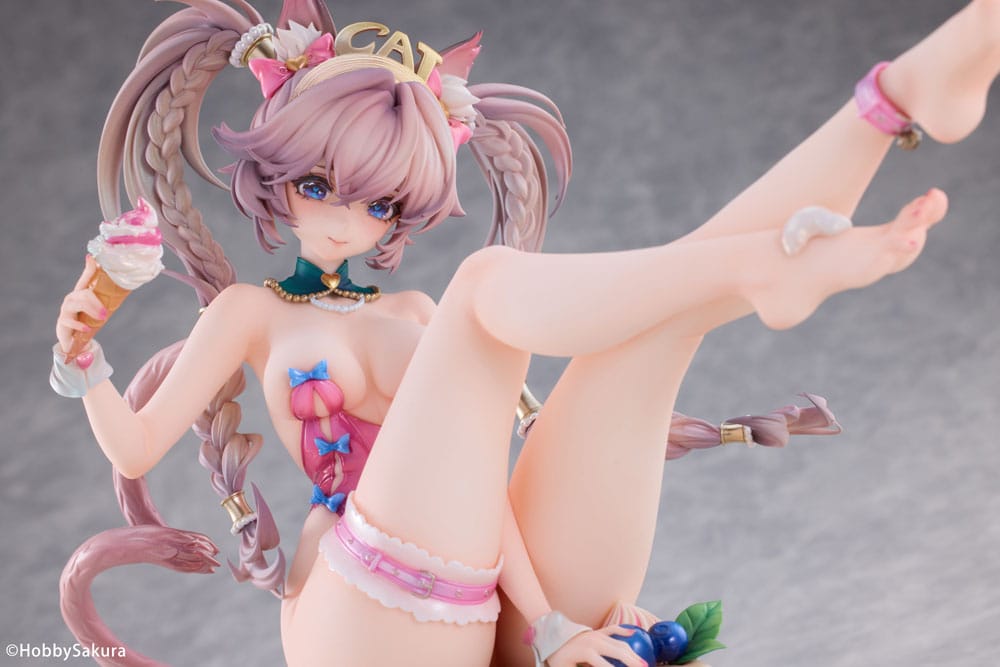 Original Character PVC Statue 1/6 Sweet Cat Illustration by Tuzhate Deluxe Edition 20 cm
