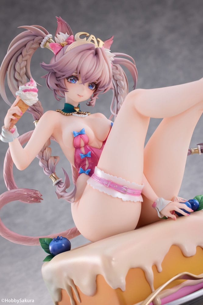 Original Character PVC Statue 1/6 Sweet Cat Illustration by Tuzhate Deluxe Edition 20 cm