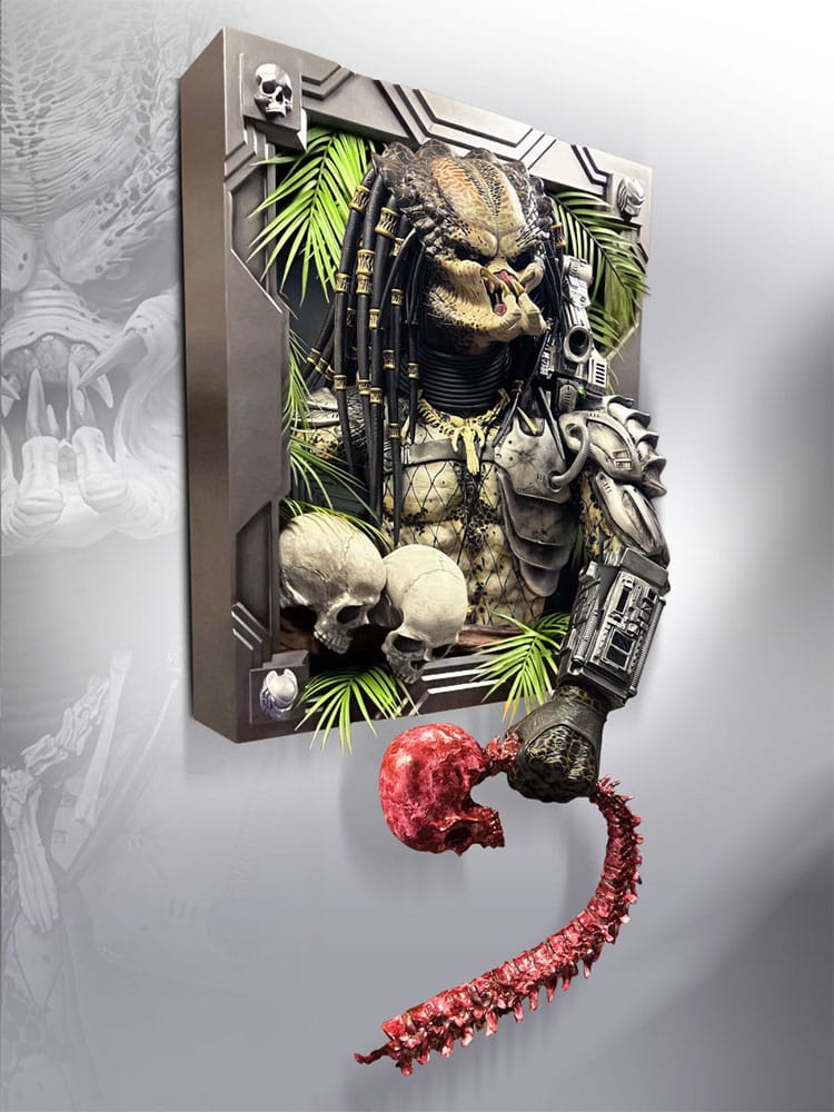 Predator Life-Size Wall Sculpture Predator 45 x 81 x 94 cm