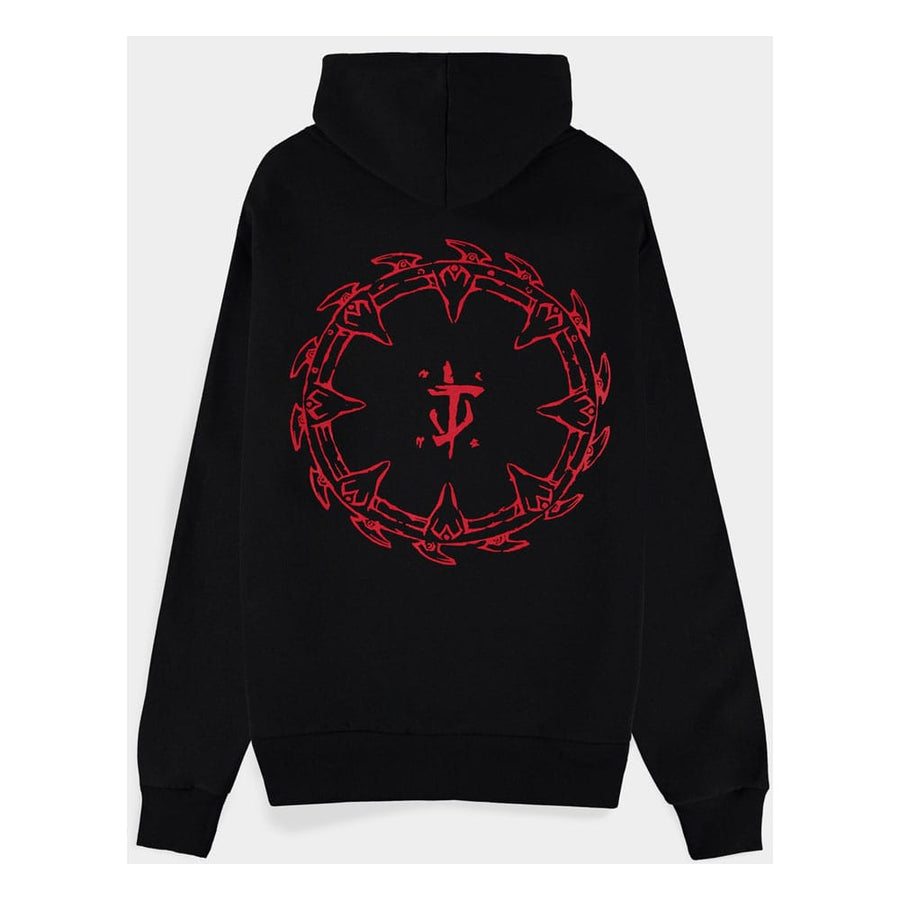 Doom Hoodie Doom Zipper Symbol Size L