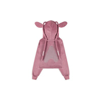 Lilo & Stitch Cropped Hooded Sweater Angel Size S