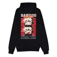 My Hero Academia Zipper Hoodie Sweater Bakugo Size L