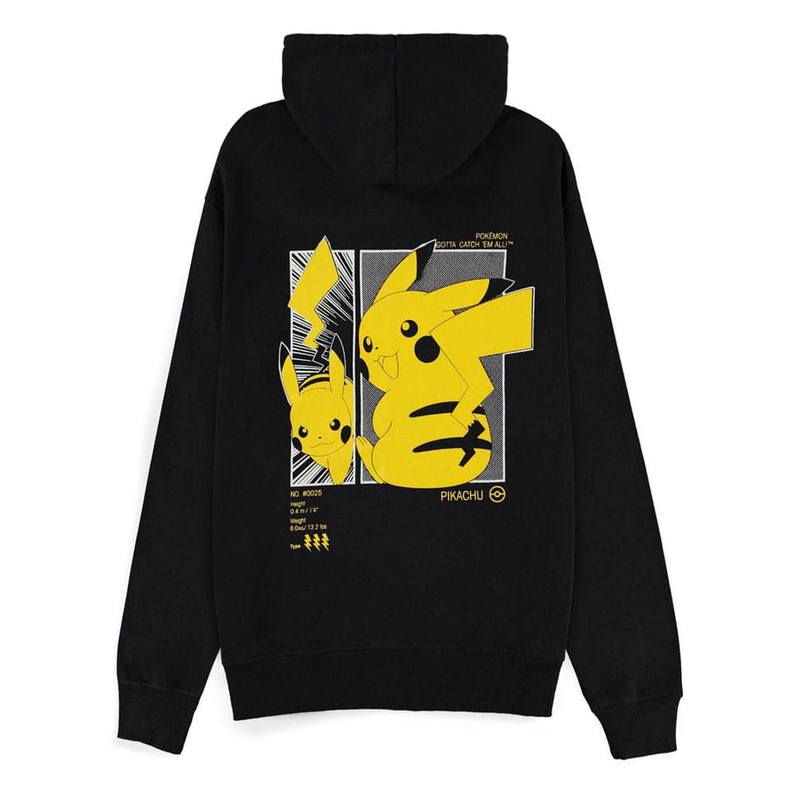 Pokémon Zipper Hoodie Gotta Catch 'em All Pikachu Size S