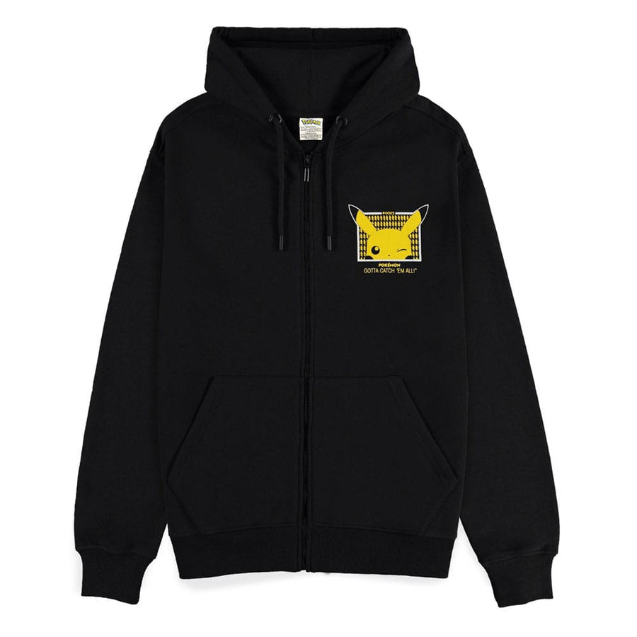 Pokémon Zipper Hoodie Gotta Catch 'em All Pikachu Size M