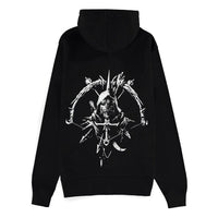 Diablo IV Zipper Hoodie Sweater Rouge Sigil Size L