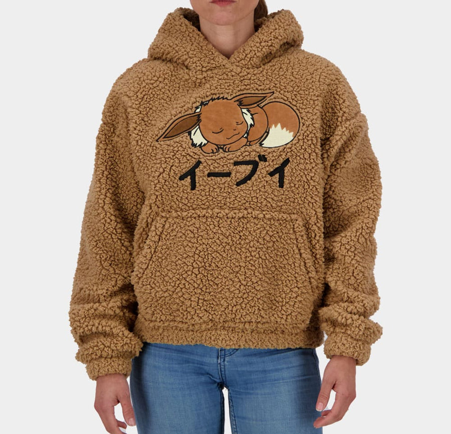 Pokémon Teddy Hooded Sweater Eevee Size XL