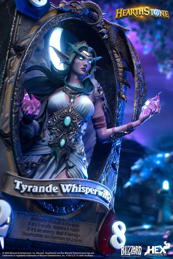 Hearthstone 3D Art Frame Statue Tyrande Whisperwind 31 cm