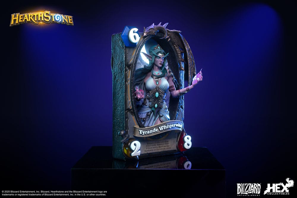 Hearthstone 3D Art Frame Statue Tyrande Whisperwind 31 cm