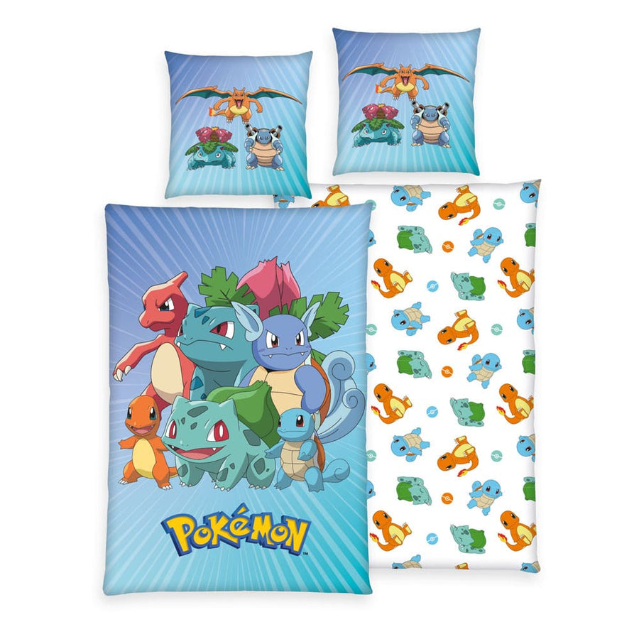 Pokemon - Duvet Set Group B 135 x 200 cm / 80 x 80 cm