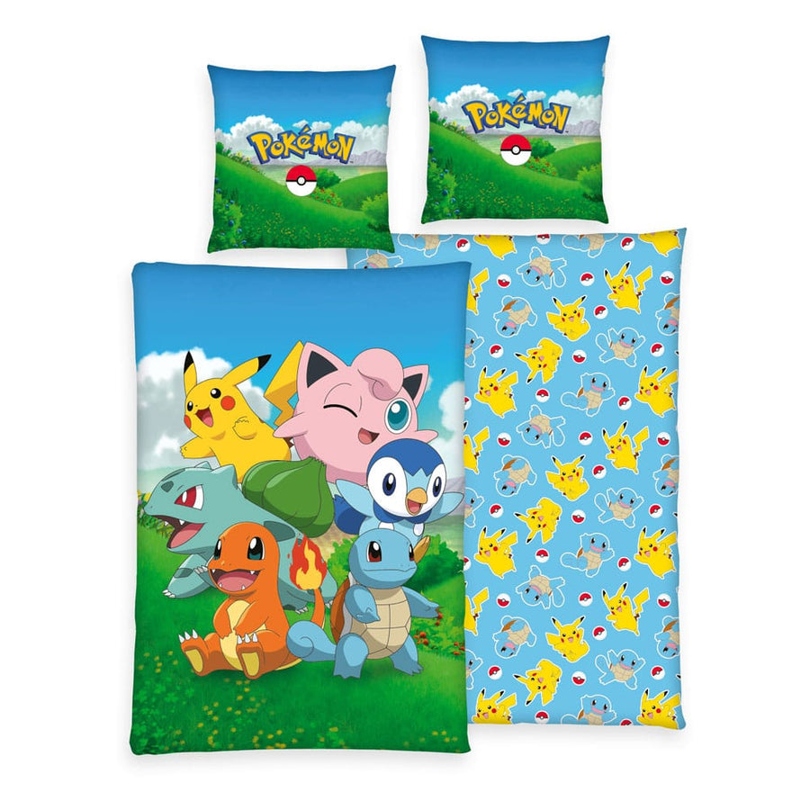 Pokemon - Duvet Set Group A 135 x 200 cm / 80 x 80 cm