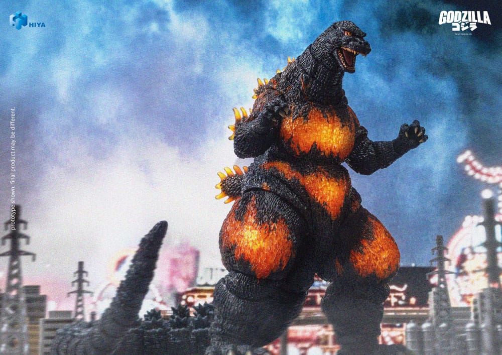 Godzilla vs. Destoroyah (1995) Exquisite Basic Action Figure Burning Godzilla 18 cm