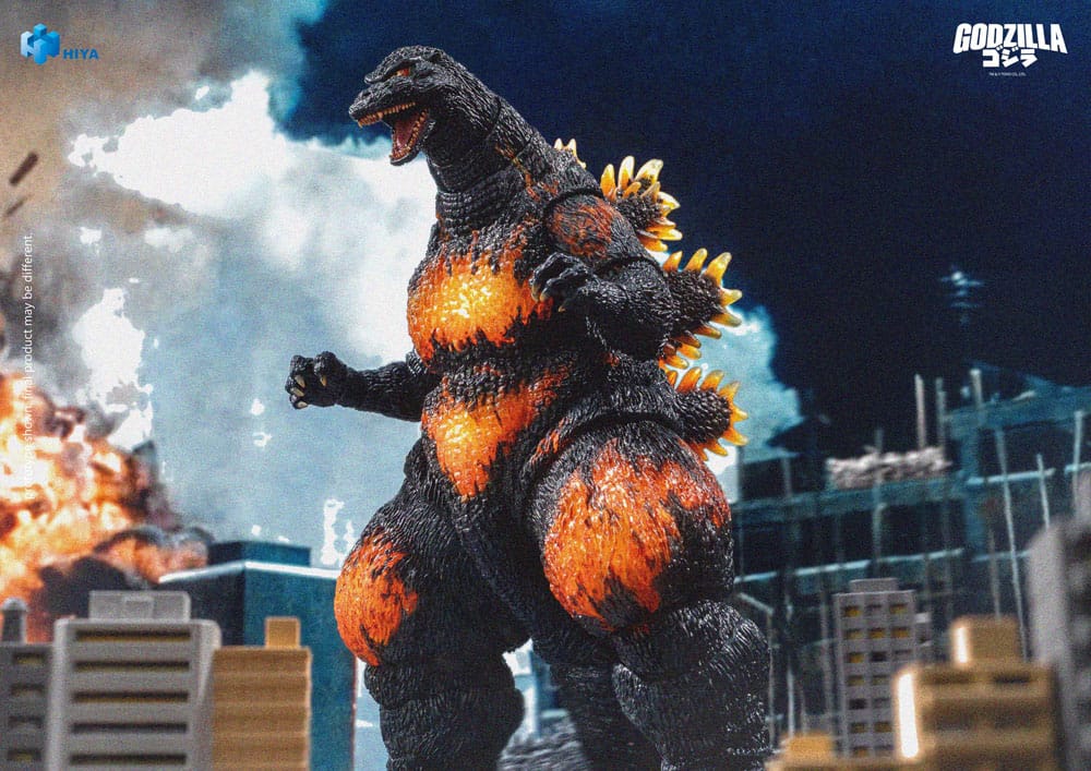 Godzilla vs. Destoroyah (1995) Exquisite Basic Action Figure Burning Godzilla 18 cm