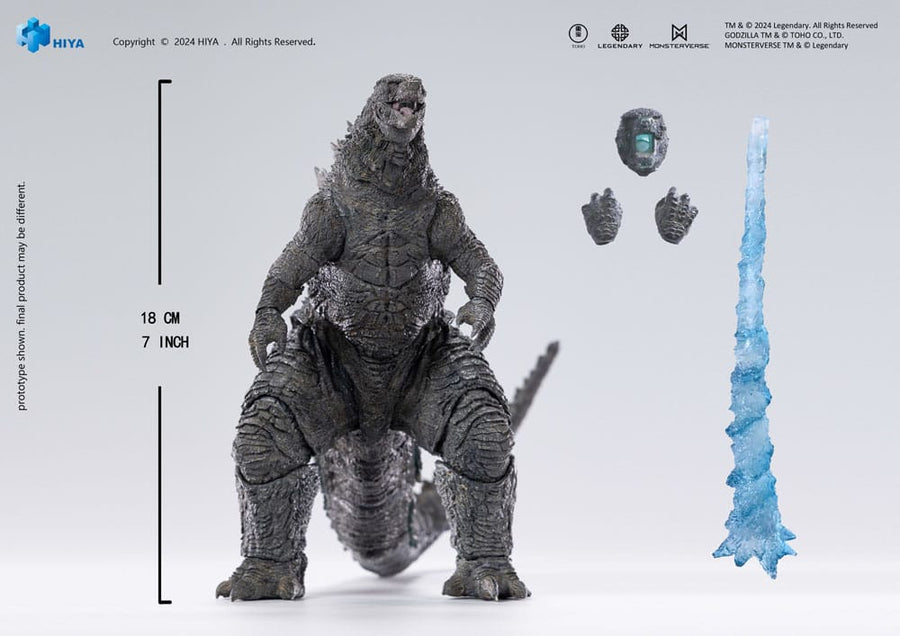 Godzilla - Godzilla vs. Kong 2001 Exquisite Basic+ Action Figure Heat Ray Godzilla
