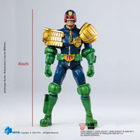 2000 AD Exquisite Mini Action Figure 1/18 Judge Dredd Gaze Into The Fist of Dredd 10 cm