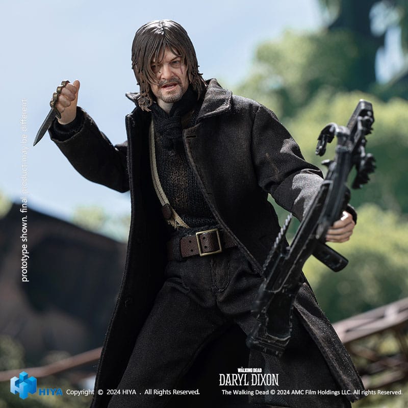 The Walking Dead Exquisite Super Series  Actionfigur 1/12 Daryl Dixon 16 cm