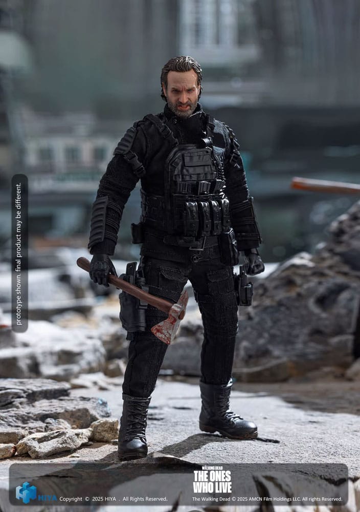 The Walking Dead: The Ones Who Lived Exquisite Super Series  Actionfigur 1/12 Rick 16 cm