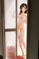 Rent-A-Girlfriend PVC Statue 1/6 Chizuru Mizuhara See-through lingerie figure angel white Ver. 23 cm