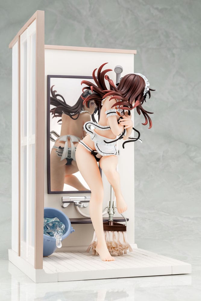 Rent-A-Girlfriend PVC Statue 1/6 Chizuru Mizuhara Maid Bikini de cleanup 24 cm