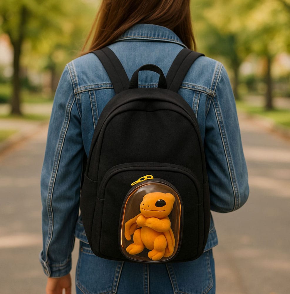 HaloPop Crystal Clear Display Bag LED Glow Lighting (Pink) 18 cm Assortment (6)