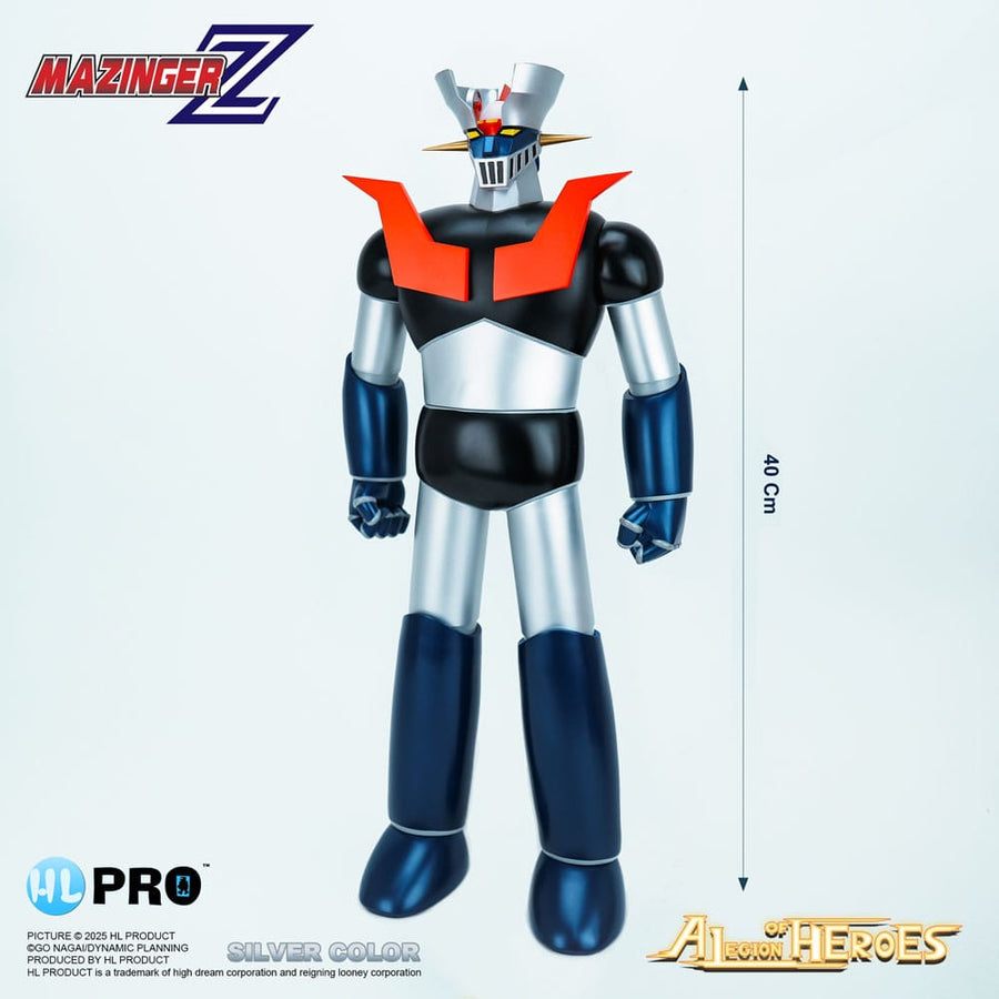 Mazinger Z Legion of Heroes Vinyl Figure Mazinger Z Silver Color 40 cm