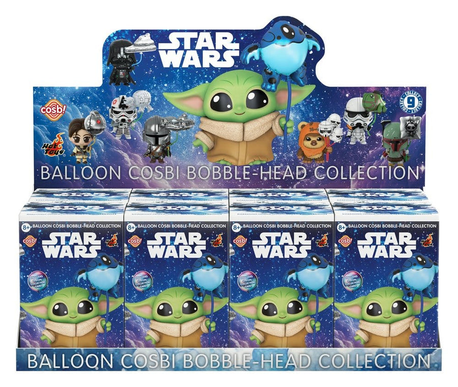 Star Wars Cosbi Mini Figures Balloon 8 cm Blind Box Display (8)