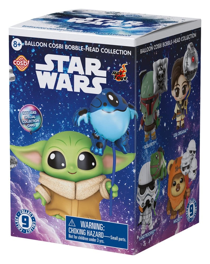 Star Wars Cosbi Mini Figures Balloon 8 cm Blind Box Display (8)