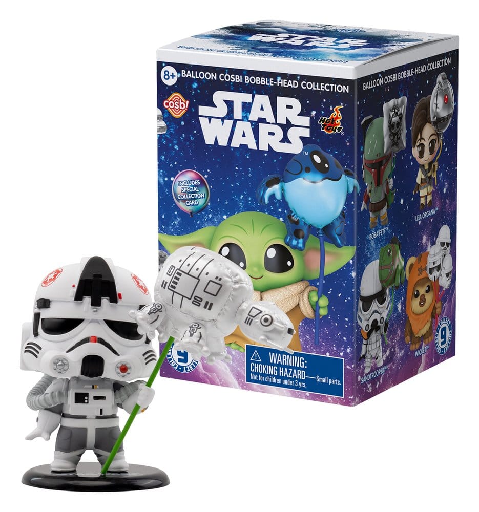 Star Wars Cosbi Mini Figures Balloon 8 cm Blind Box Display (8)