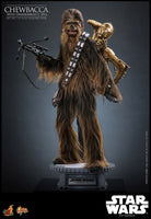 Star Wars - Episode V Movie Masterpiece Action Figure 1/6 - Chewbacca with Disassembled C-3PO