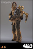 Star Wars - Episode V Movie Masterpiece Action Figure 1/6 - Chewbacca with Disassembled C-3PO