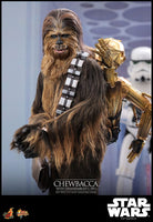 Star Wars - Episode V Movie Masterpiece Action Figure 1/6 - Chewbacca with Disassembled C-3PO