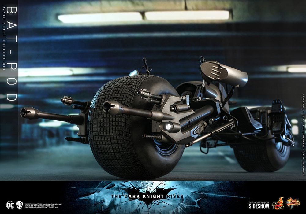 DC Comics - Batman: The Dark Knight Rises Movie Masterpiece Action Figure 1/6 - Bat-Pod