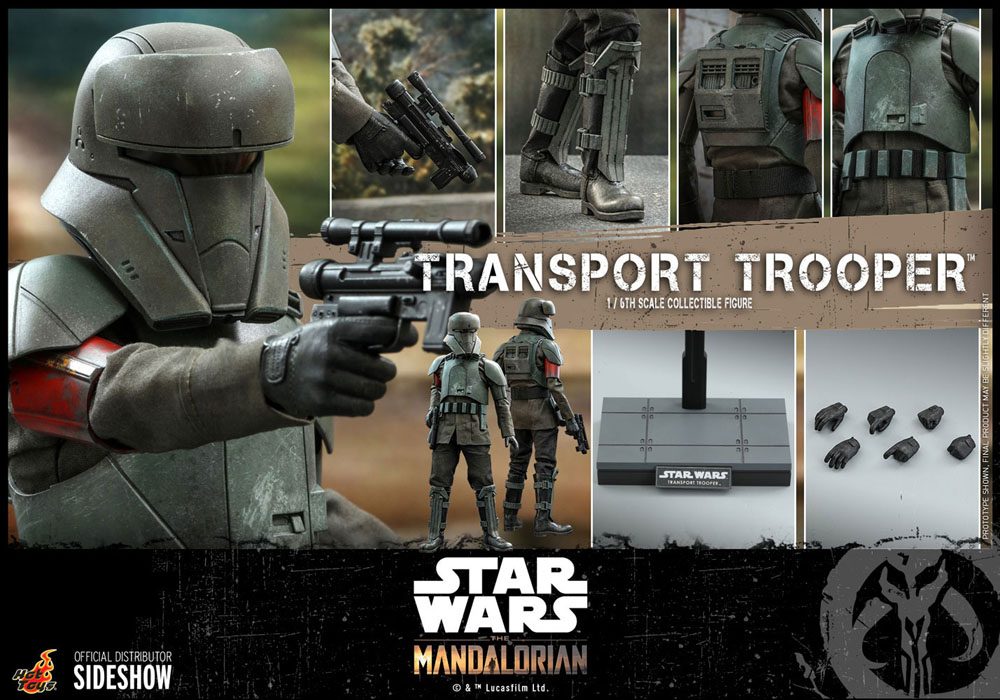 Star Wars - The Mandalorian Action Figure 1/6 - Transport Trooper