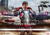 Iron Man 2 Movie Masterpiece Action Figure 1/6 Tony Stark (Mark V Suit Up Version) Deluxe 31 cm