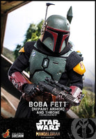 Star Wars - The Mandalorian Action Figure 1/6 - Boba Fett (Repaint Armor) and Throne