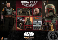 Star Wars - The Mandalorian Action Figure 1/6 - Boba Fett (Repaint Armor) and Throne