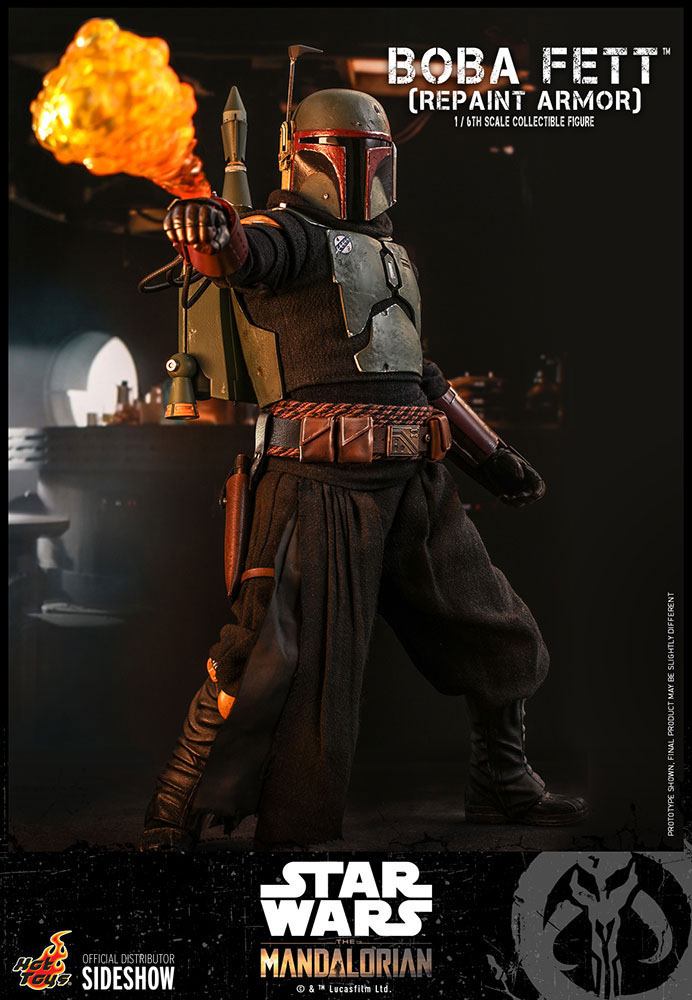 Star Wars - The Mandalorian Action Figure 1/6 - Boba Fett (Repaint Armor)
